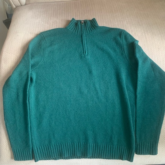 Polo by Ralph Lauren Lambswool 1/4 zip, medium. - Picture 1 of 4